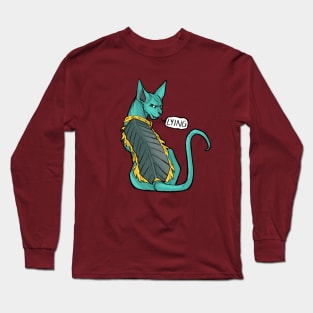 Lying Cat 01 Long Sleeve T-Shirt